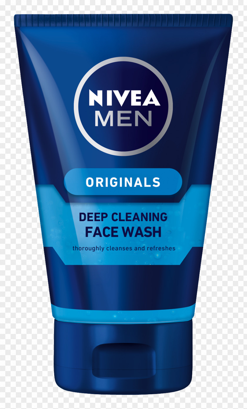 Face NIVEA Men Maximum Hydration Nourishing Lotion Cleanser Moisturizing Wash PNG