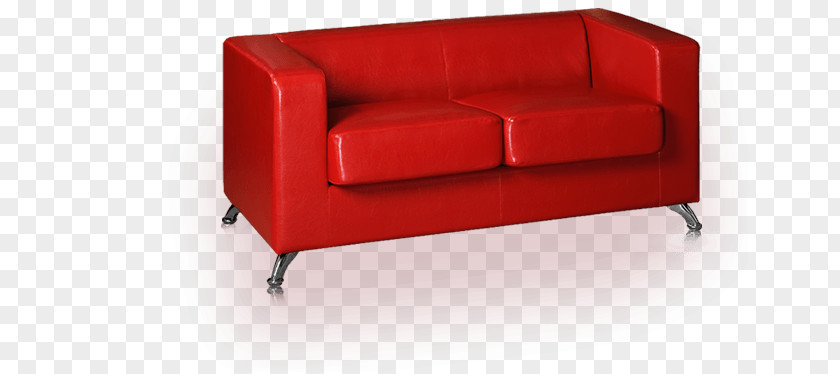 Red Sofa PNG Sofa, red leather 2-seat loveseat clipart PNG