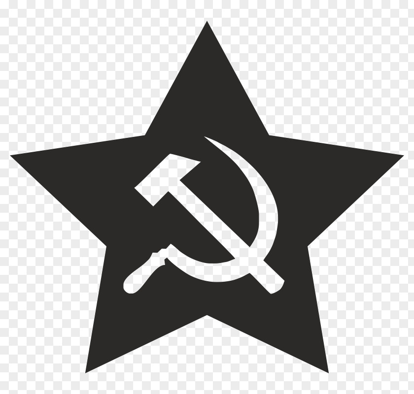 Soviet Union Hammer And Sickle Communism Communist Symbolism Red Star PNG