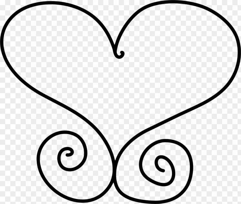 Swirly Love Cliparts Heart Blog Clip Art PNG