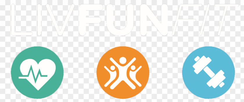 Fitness Group Logo LivFunFit Brand Physical Personal Trainer PNG