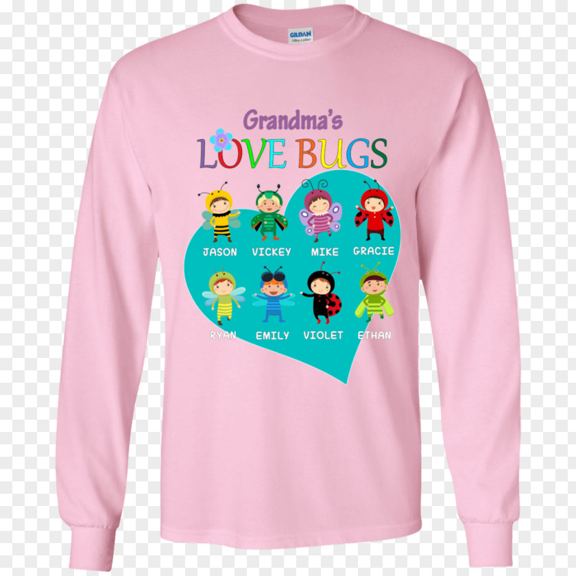 Love Bug Long-sleeved T-shirt Hoodie PNG