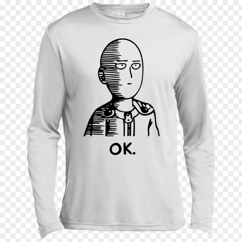 One Punch Man T-shirt Hoodie Sleeve Gildan Activewear PNG