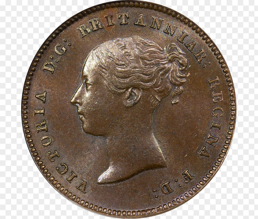 One Thousand Two Hundred And Twelve Half Farthing Coin Penny Cent PNG