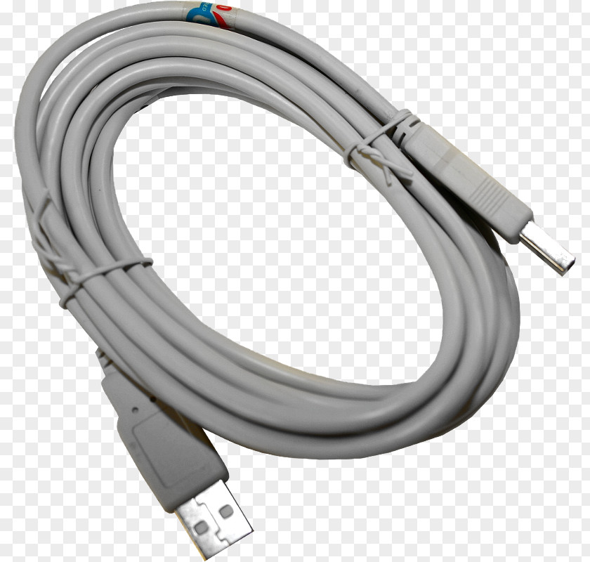USB Serial Cable Coaxial Electrical Connector PNG