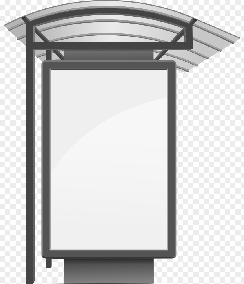 Vector Bus Stop Billboard Royalty-free Illustration PNG