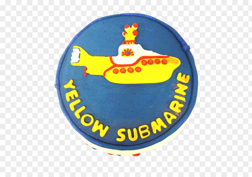 Yellow Submarine Badge Font PNG