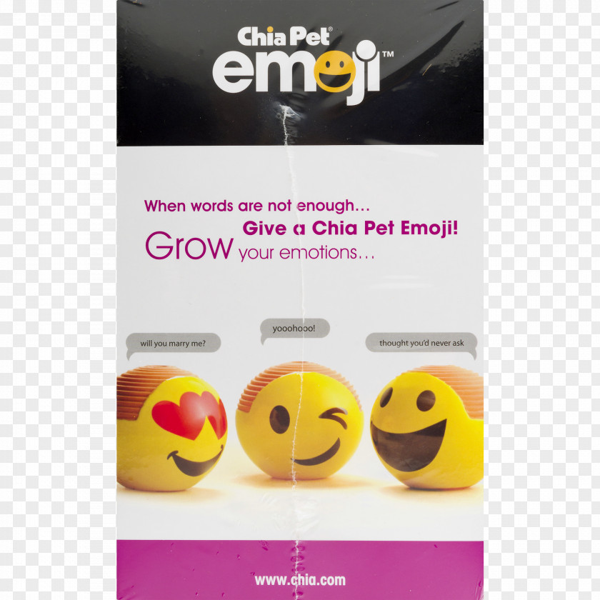 Emoji Chia Pet Seed Smiley PNG