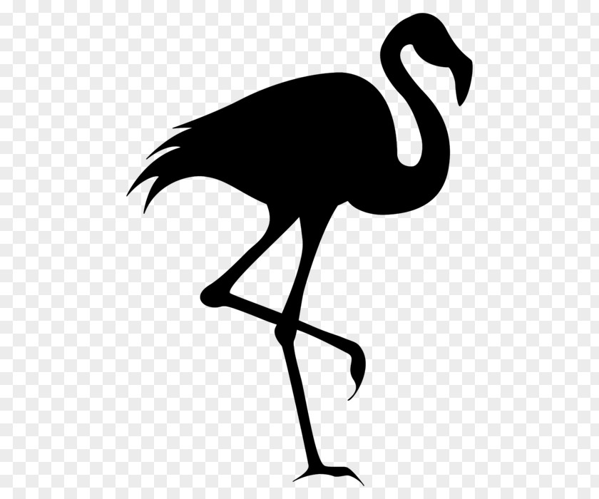 Flamingo Silhouette Clip Art PNG