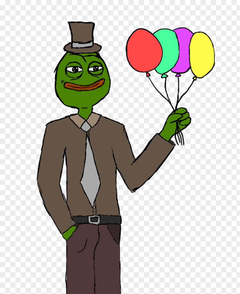 Laugh Pepe Toy Balloon Art The Frog Clip PNG