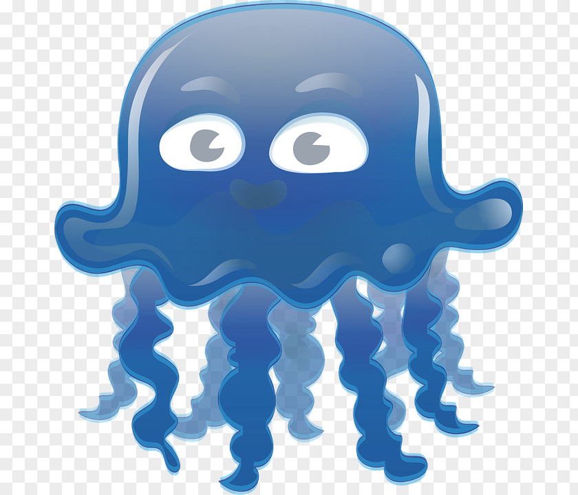 Painting Jellyfish Clip Art Octopus Drawing Vector Graphics PNG