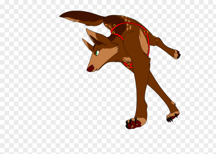 Reindeer Canidae Dog Cartoon PNG