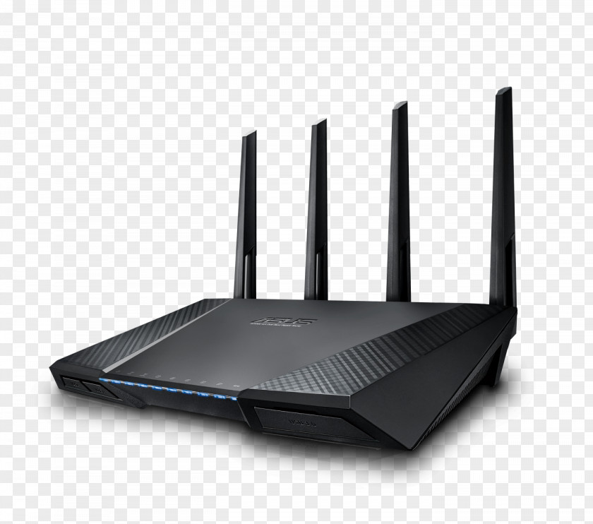 Wireless ASUS RT-AC87U Router Gigabit Ethernet PNG