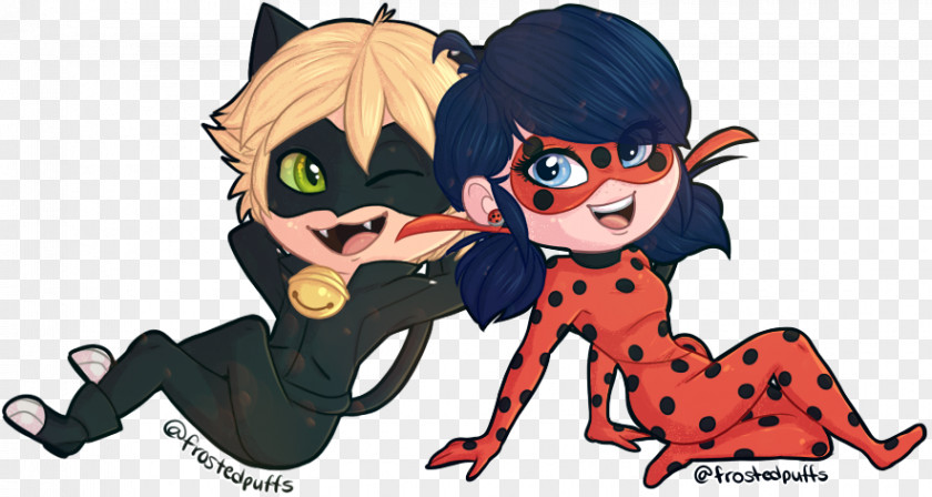 Imagenes De Marinette Y Cat Noir Le Chat Adrien Agreste Sticker PNG