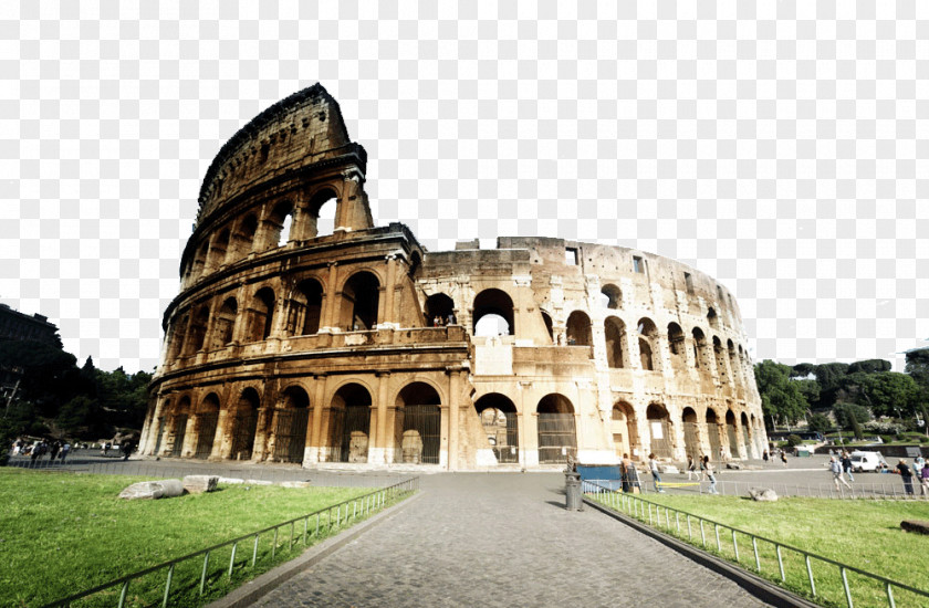 Famous Colosseum Palatine Hill Roman Forum Capitoline Temple Of Peace, Rome PNG