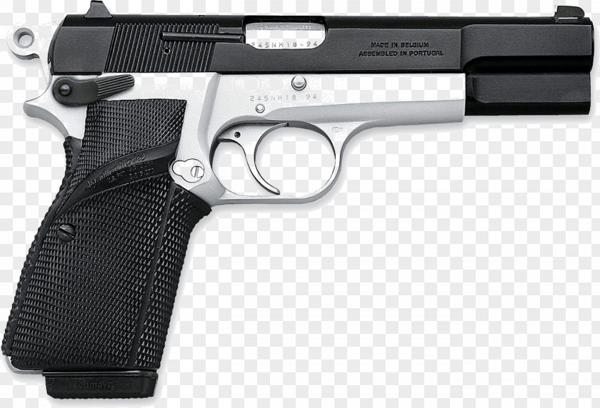 Handgun Browning Hi-Power Pistol Firearm Arms Company 9×19mm Parabellum PNG