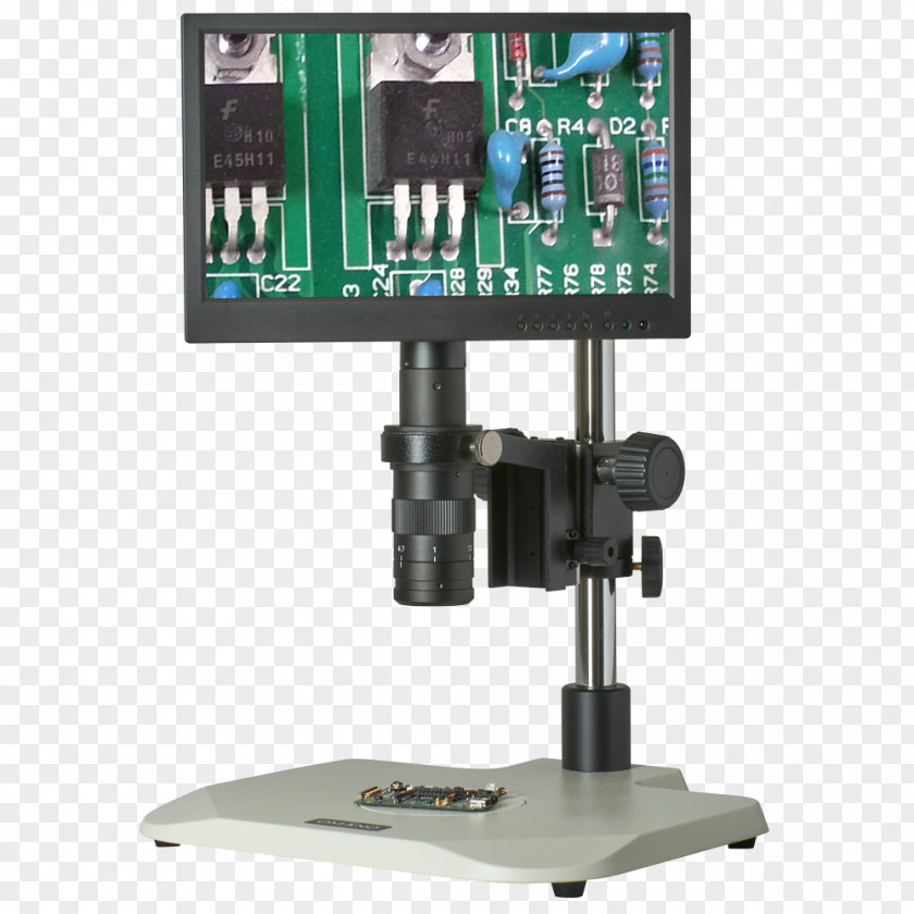 Microscope Digital Autofocus Optical Magnifying Glass PNG