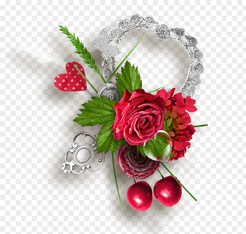 Red Rose Decorative Material Love Clip Art PNG