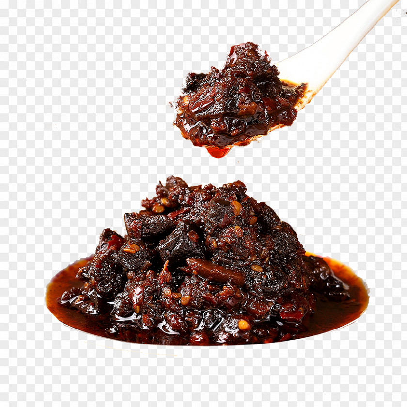 Spoon Chili Sauce Stinky Tofu Red Cooking Hot Capsicum Annuum PNG