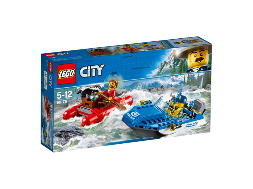 Wild River Escape Toy LEGO 60171 City PoliceMountain Fugitives The Lego GroupToy 60176 Police PNG