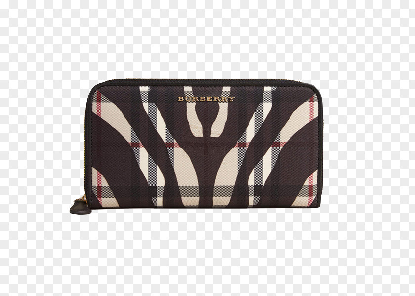 Burberry Zebra Long Section Of The Zipper Wallet HQ Handbag PNG