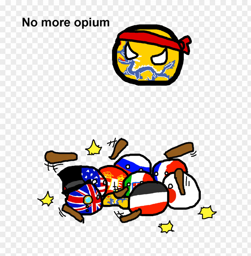 China Opium Wars Second War Polandball PNG