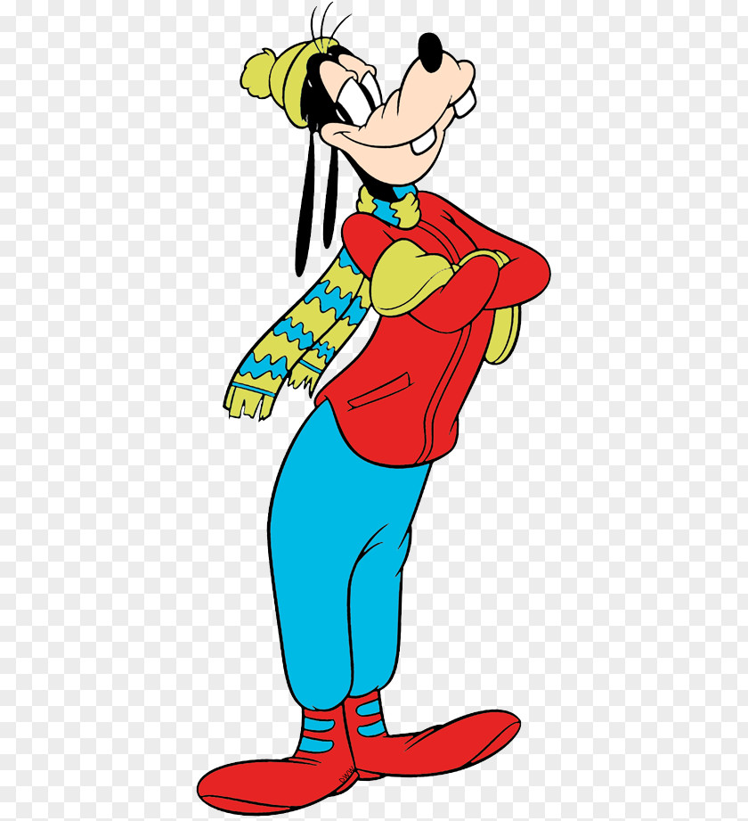 Goofy Winter Mickey Mouse Donald Duck Pluto Daisy PNG