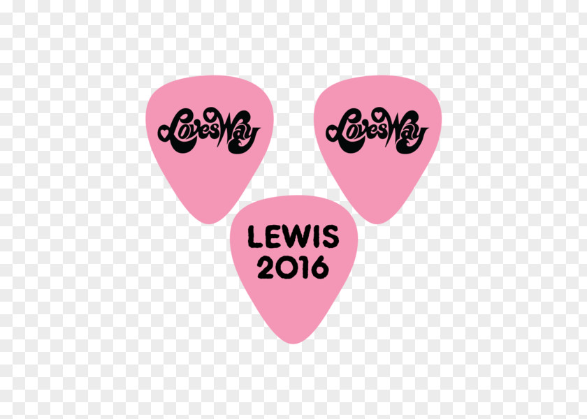 Jenny Lewis Guitar Picks Logo Brand Love PNG