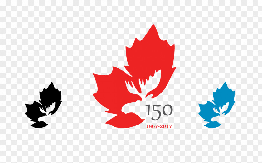 Symbol Maple Leaf 150th Anniversary Of Canada Decal Logo PNG