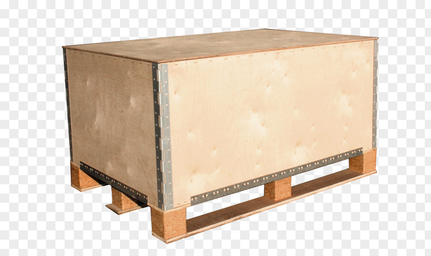 Box Crate Pallet Plywood ISPM 15 PNG