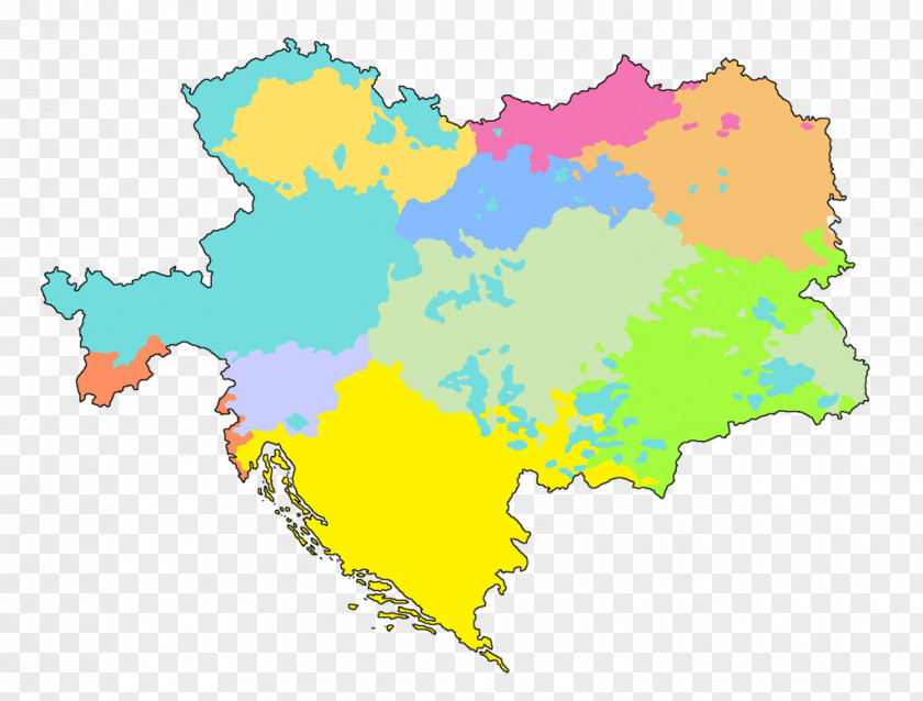 Ottoman Austria-Hungary Austrian Empire Cisleithania PNG
