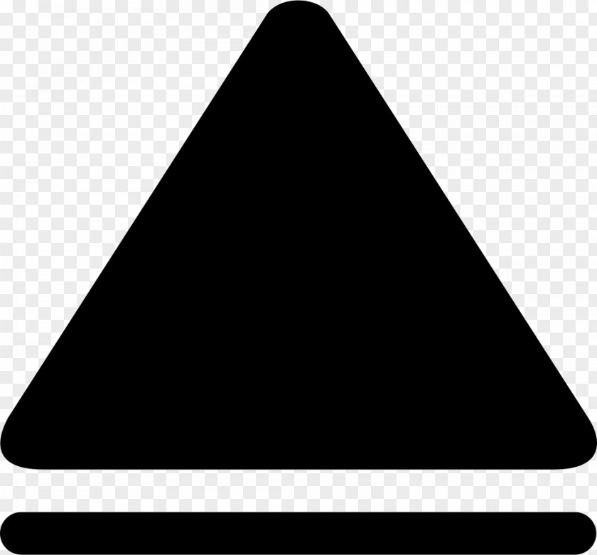 Triangular Arrow Symbol PNG