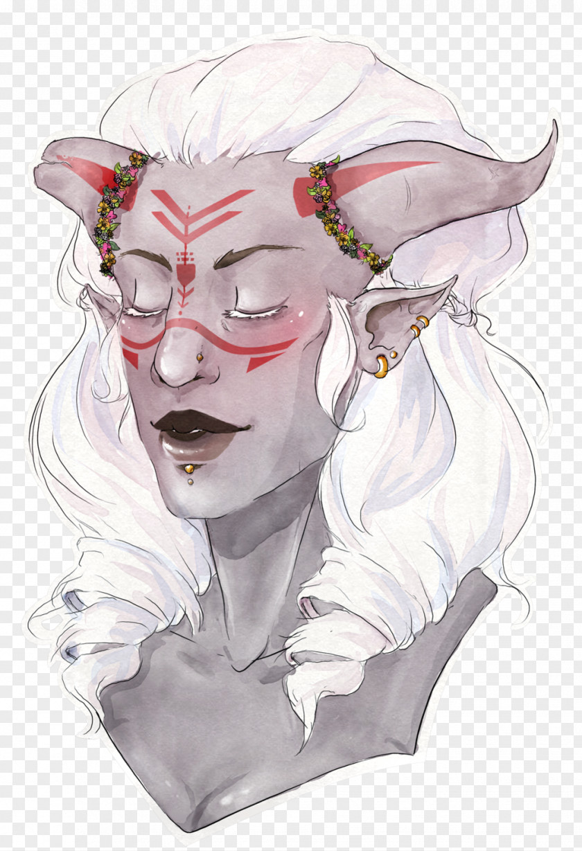 Antlers With Flowers Dragon Age: Inquisition Illustration Drawing Art /m/02csf PNG