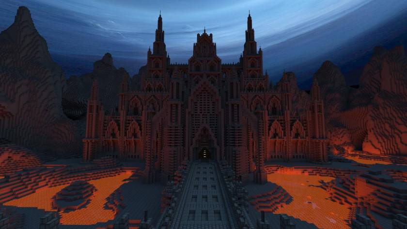 Cathedral Minecraft Xbox 360 Video Game Griefer PNG