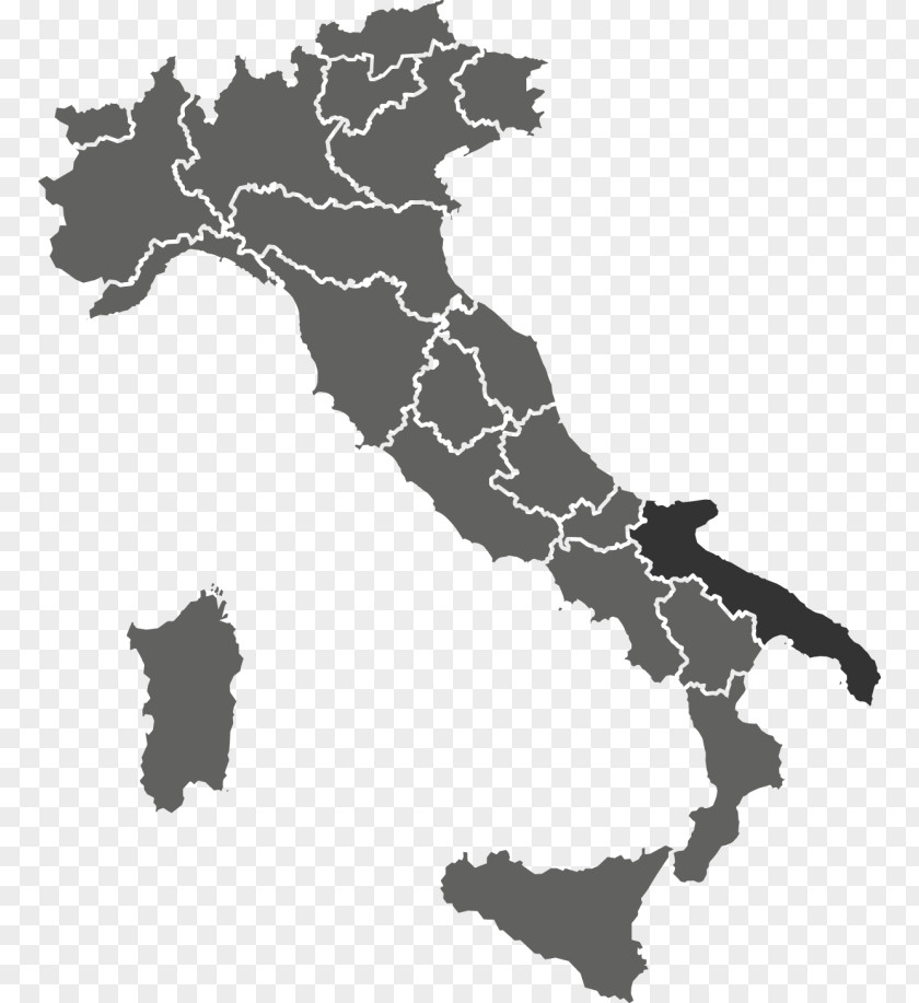 Map Regions Of Italy Lombardy PNG
