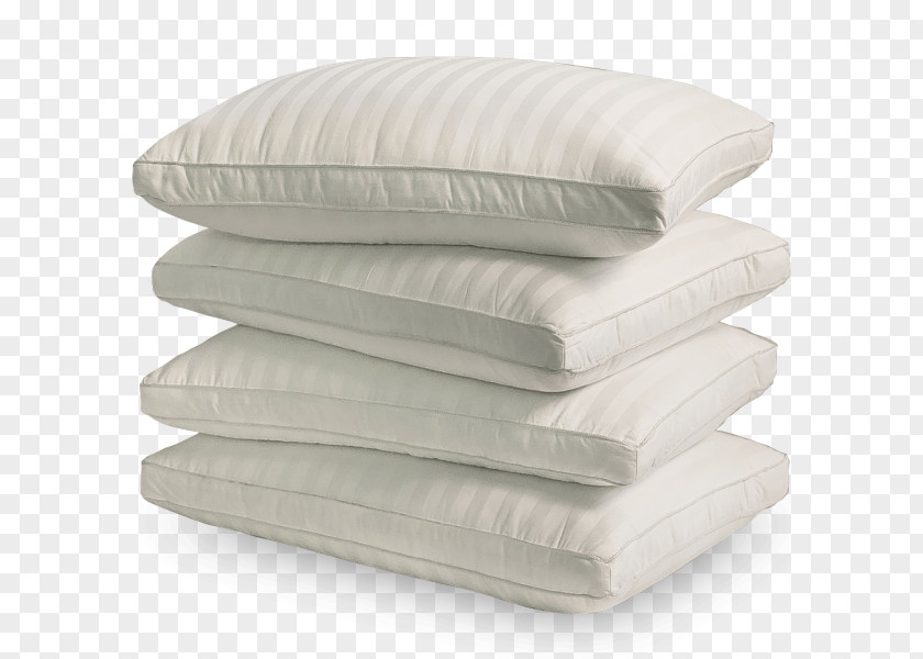 Pillow Down Feather Mattress Damask Cotton PNG