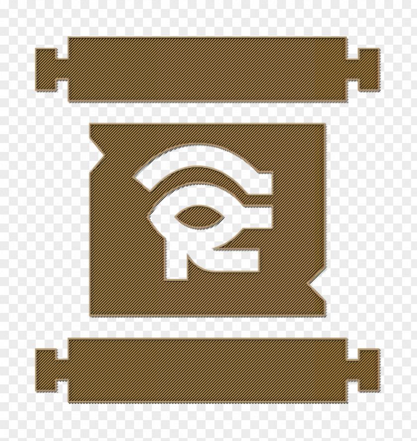 Scroll Icon Papyrus Egypt PNG