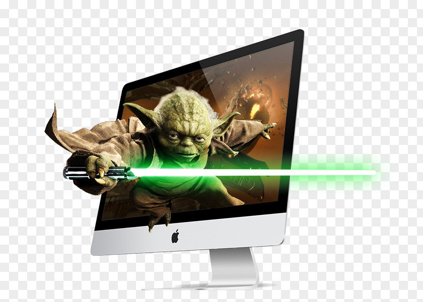Master Yoda Video Jedi Computer Monitors Multimedia PNG