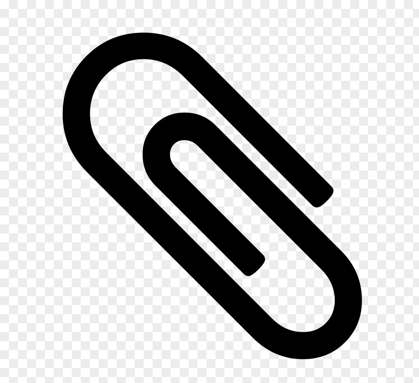 Paper Clip Email Attachment Art PNG