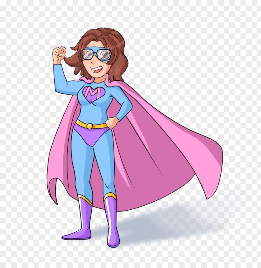 Super Mom Mother Woman Drawing Superhero PNG