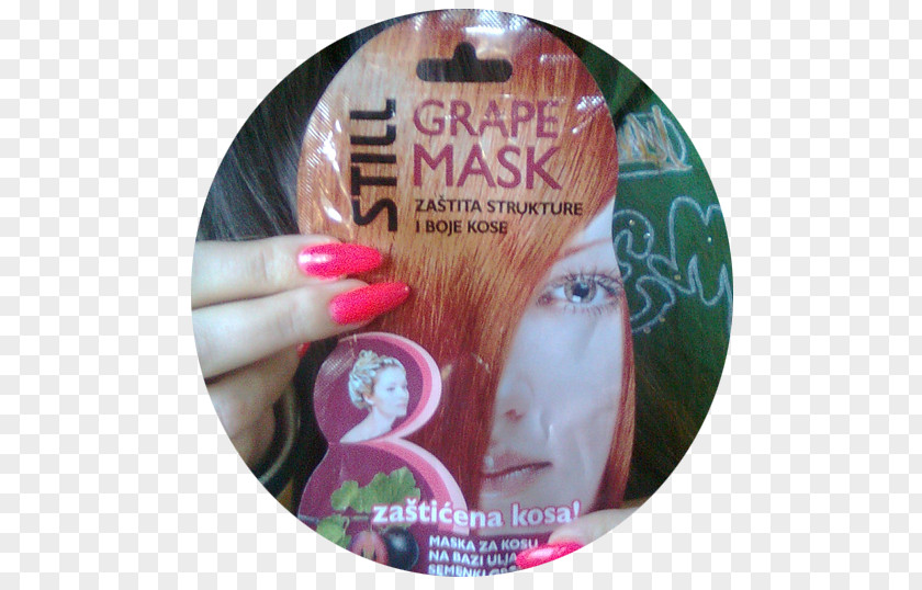 The Grape Mask Hair Coloring Artificial Integrations Wig Eyelash PNG