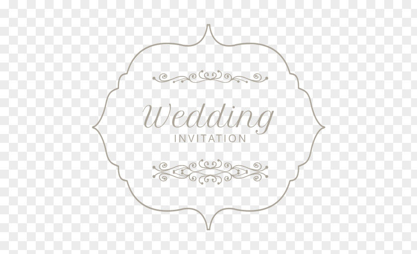 Wedding Invitation Label Etiquette Convite PNG
