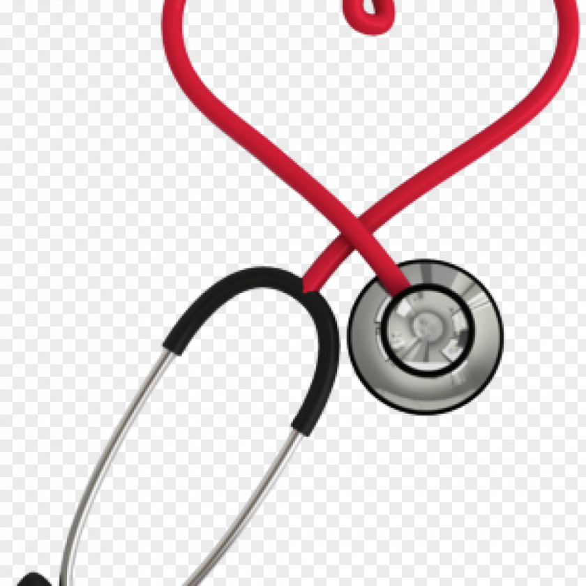 Heart Stethoscope Clip Art Medicine Health Care PNG