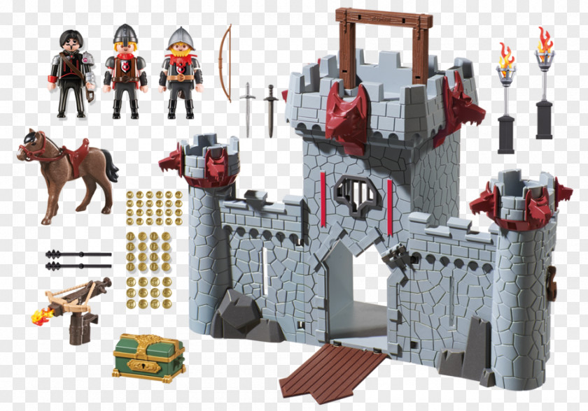 Play Mobil Playmobil Super 4 Take Along Black Baron's Castle 6697 Amazon.com Toy PNG