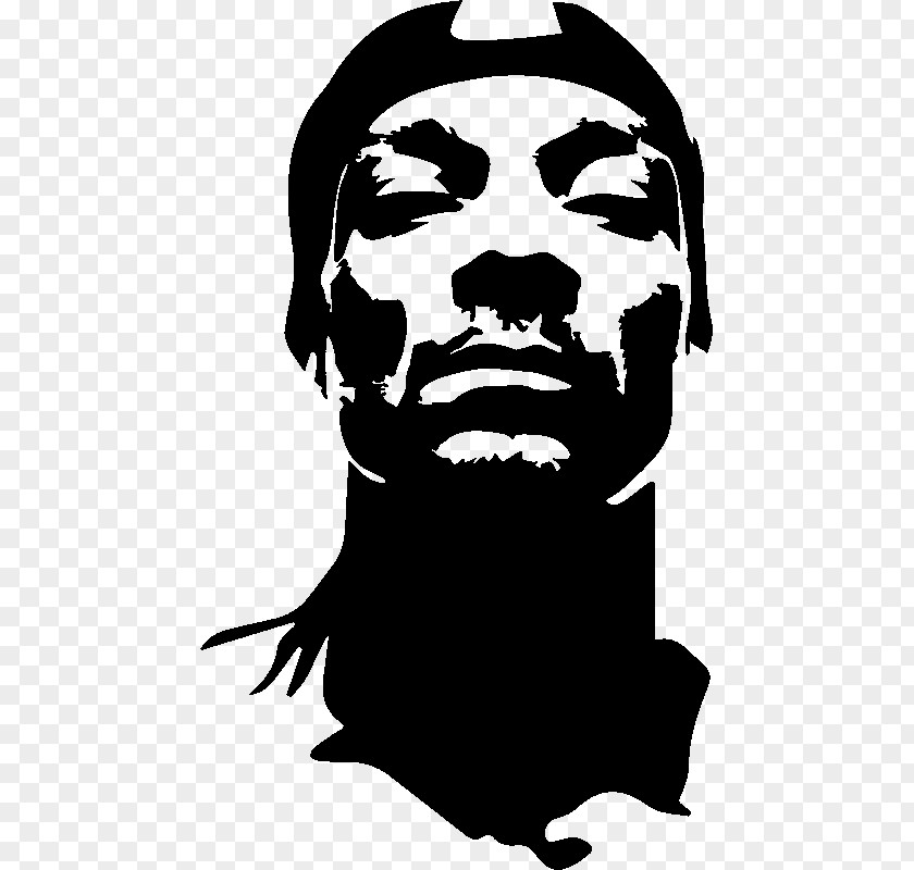 Snoop Dogg Musician Stencil PNG