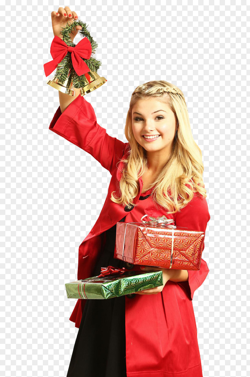 Stefanie Scott A.N.T. Farm We Heart It Christmas Ornament Tiger Beat PNG