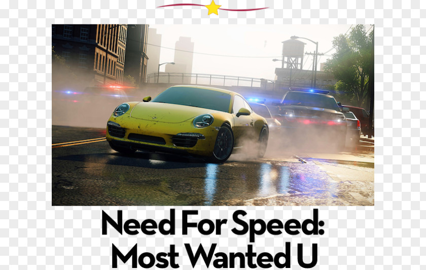 Electronic Arts Need For Speed: Most Wanted Speed Rivals Underground Hot Pursuit Wii PNG