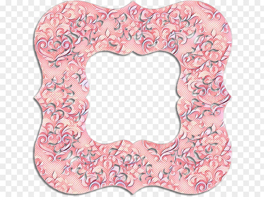 Paisley Interior Design Picture Frame PNG