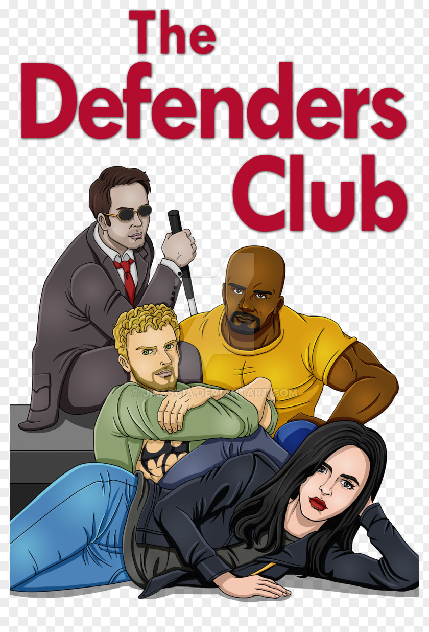 T-shirt The Defenders Netflix Sleeve PNG