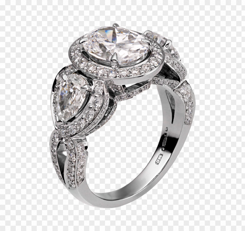 Wedding Ring Engagement Diamond Cut Jewellery PNG